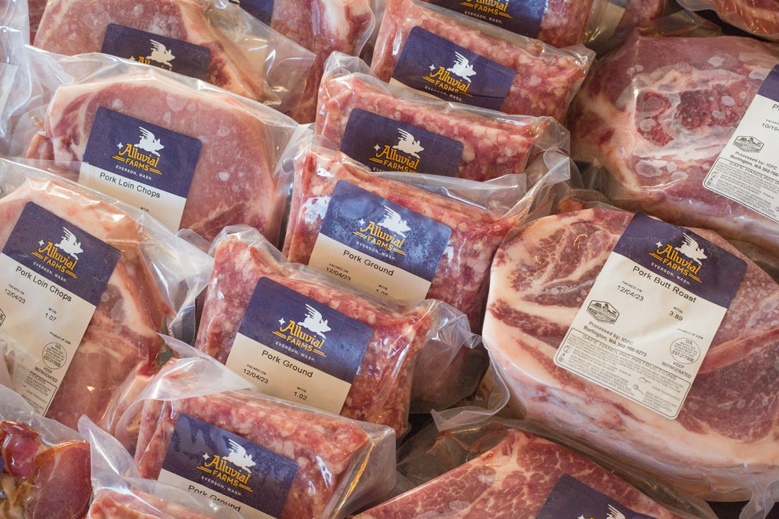 Two fantastic options for your pork preferences: Custom Share and Monthly Mix.
