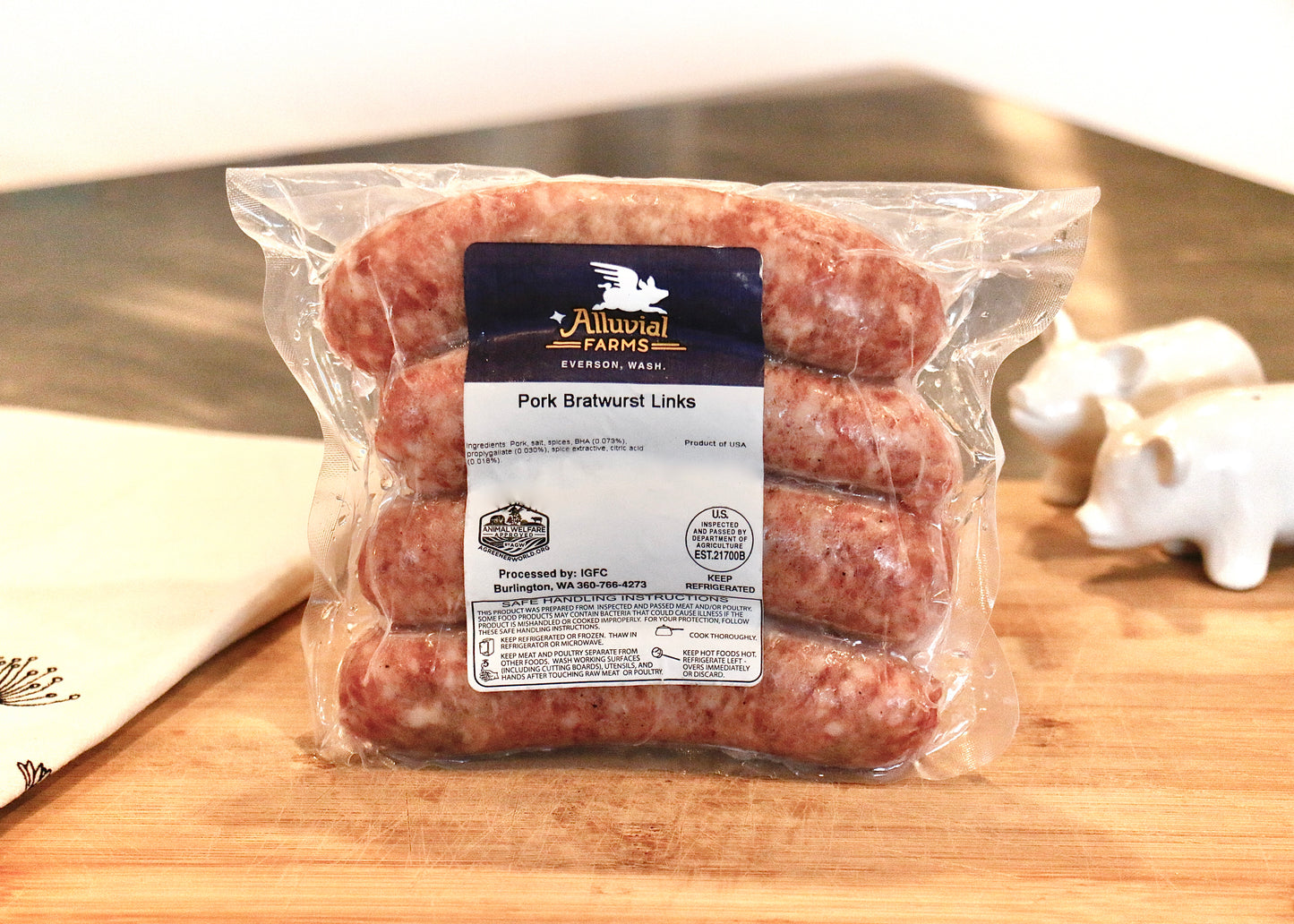 Bratwurst Sausage - Links