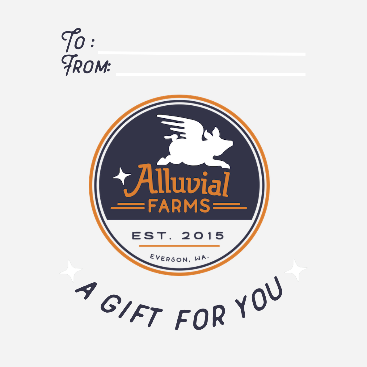 Alluvial Farms Gift Card