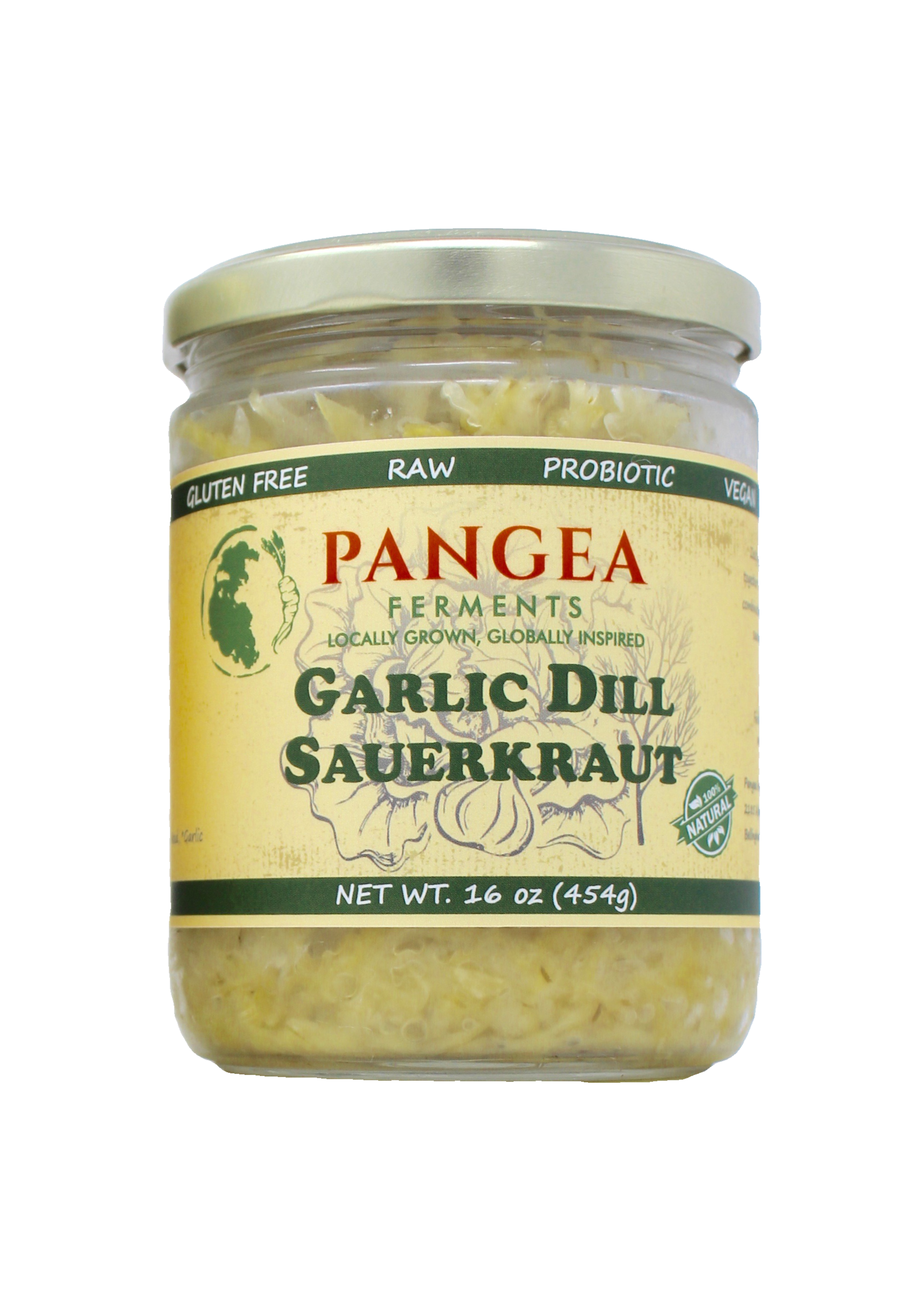 garlic dill sauerkraut pangea ferments