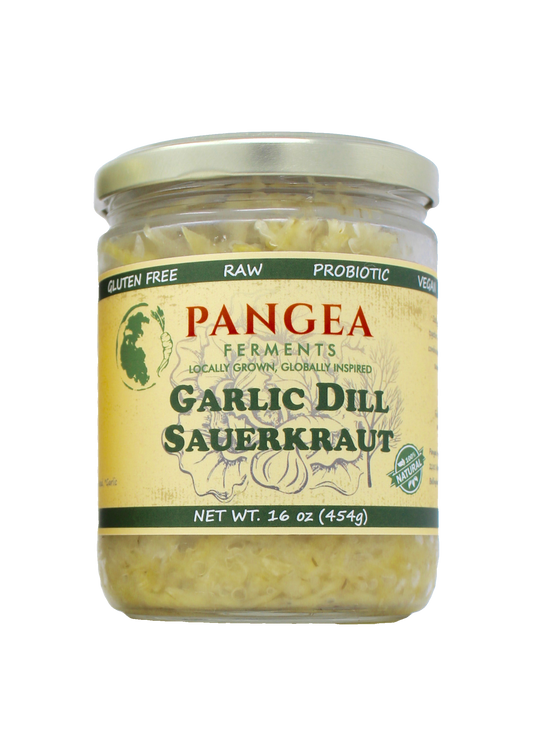 garlic dill sauerkraut pangea ferments