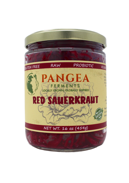 red sauerkraut pangea ferments