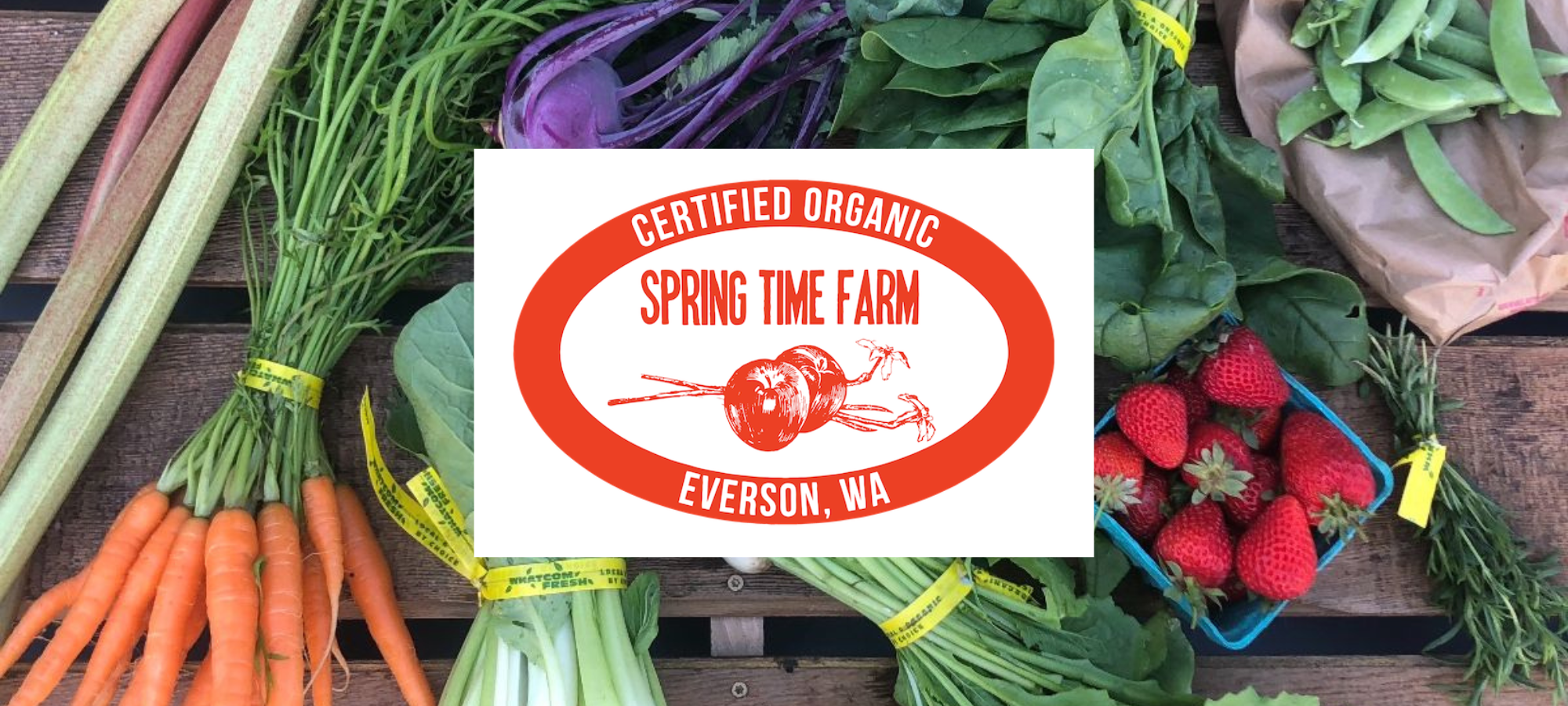 Spring Tim Farm organic vegetables Partnership